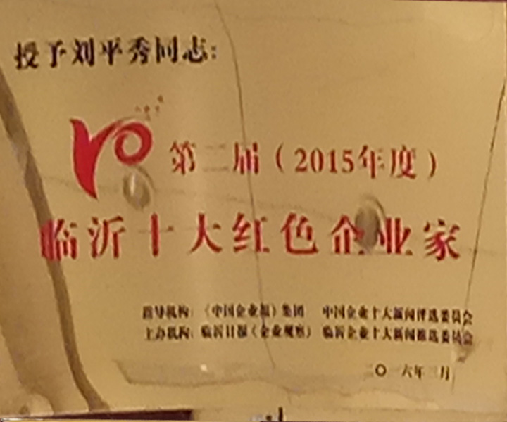 临沂十大红色企业家